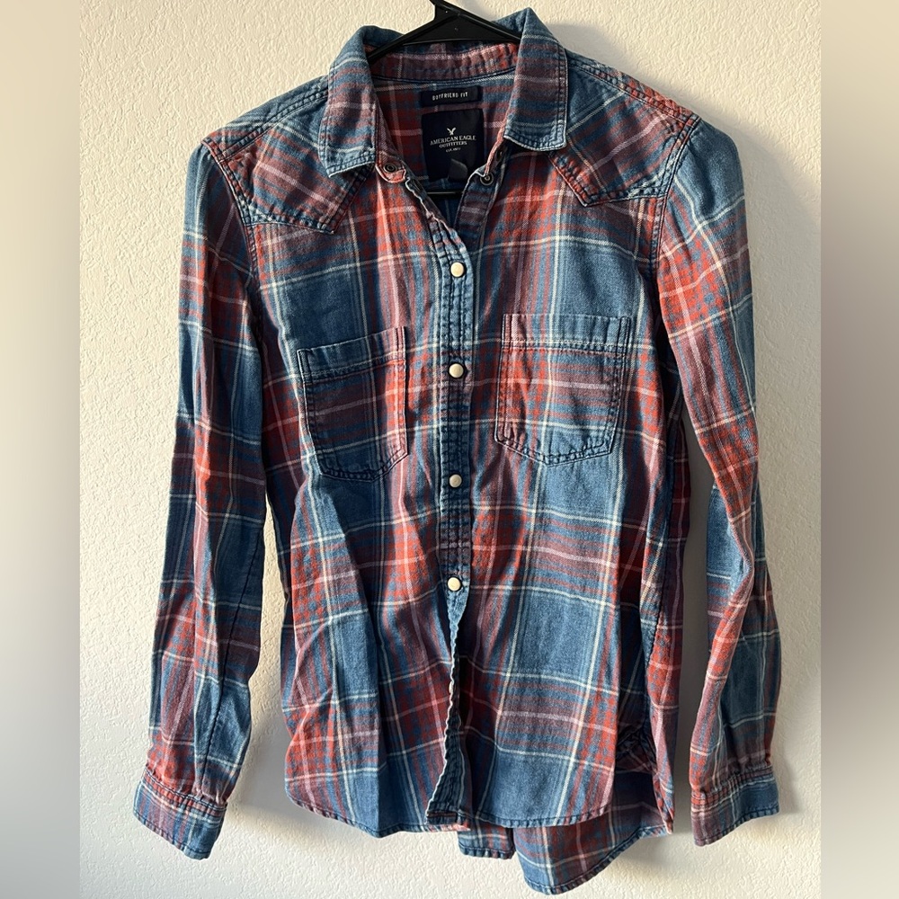 American Eagle Flannel Womens Size XS